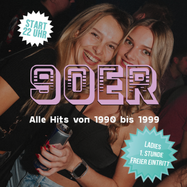 90er Party | Alle Hits von 1990 bis 1999 - Ladies erste Stunde FREE